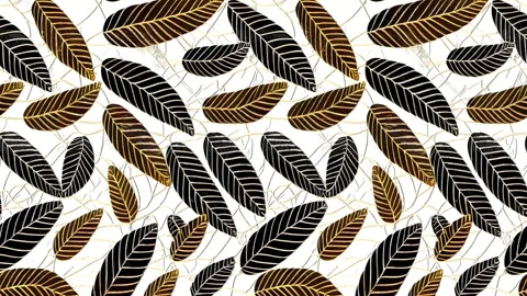 Animation Of Leaves Video stock 215455180