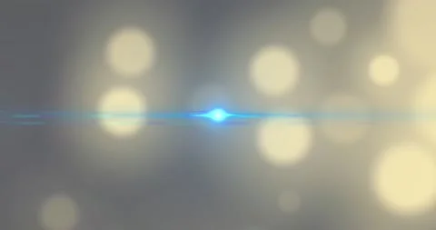 Animation of light and white spots on bl... | Stock Video | Pond5