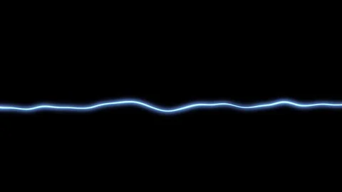 Animation of light blue line effect | Stock Video | Pond5