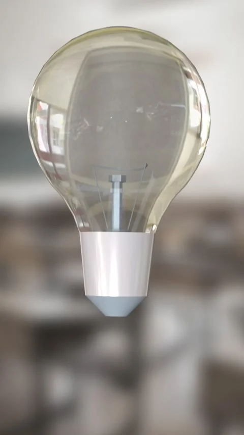 Animation of light bulb over class room background Stock Footage 341953504