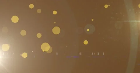 Animation of light spots and trails on b... | Stock Video | Pond5