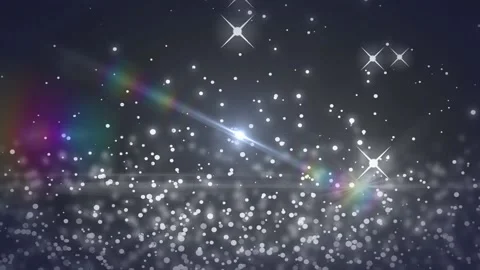 Animation of light spots and trails on b... | Stock Video | Pond5