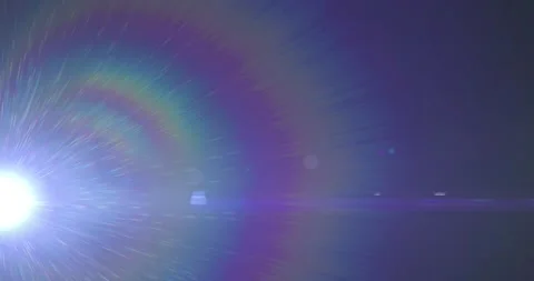 Animation of light trails and spots over... | Stock Video | Pond5