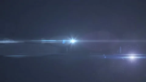 Animation of light trails and spots on b... | Stock Video | Pond5