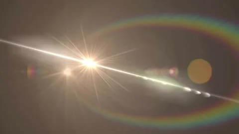 Animation of light trails and spots on b... | Stock Video | Pond5