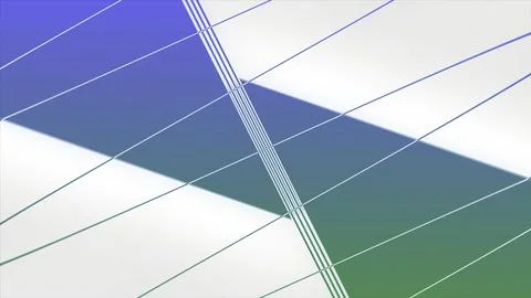 Animation line with triangular layers. Motion. Animated intro with transitions Stock Illustration