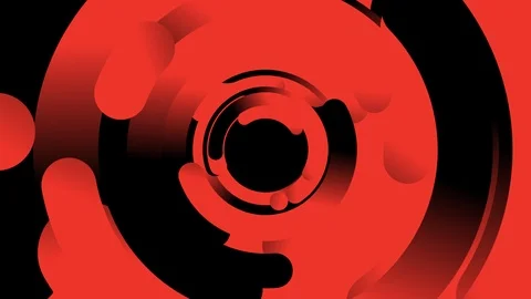 Animation Of Lines Bending And Rotating - Abstract Illusion Backdrop Stock Footage 122683378