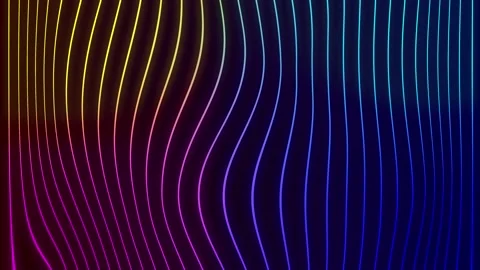 Animation Lines colorful glow background Stock Footage 201580765