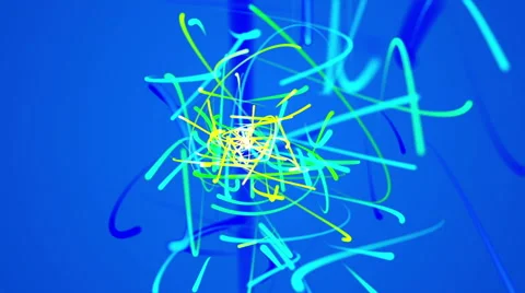 Animation lines Stock Footage 66761663