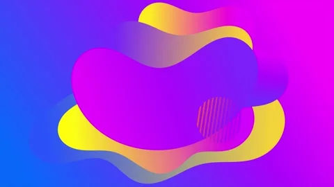 Animation of liquid background lumps with slashes. Loop playback on 4K Stock Footage 313462869