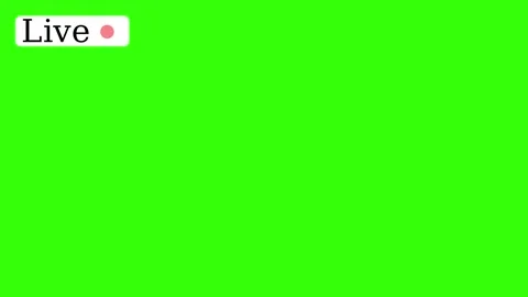Animation of live icon and live video icon with red live stream button, sym.. Stock Footage 337831618
