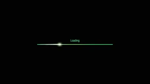 Animation loading bar on black background. Stock Footage 153324550