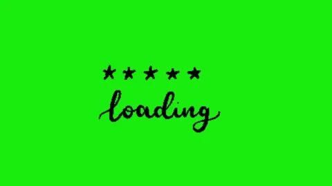 Animation of loading on chroma key background Stock Footage 329398390