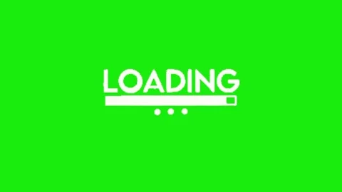 Animation of loading on chroma key background Vidéo 329398393