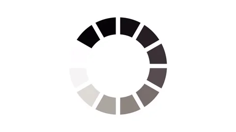 animation - loading circle icon on white... | Stock Video | Pond5