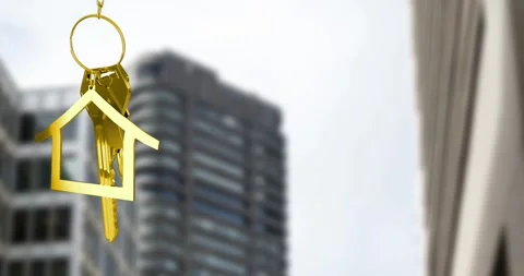 Animation of loading hanging over white background Stock Footage 330658283