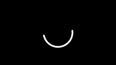 Animation of a loading spinning load wheel. Waiting for download. Progressing Stock Footage 297738462