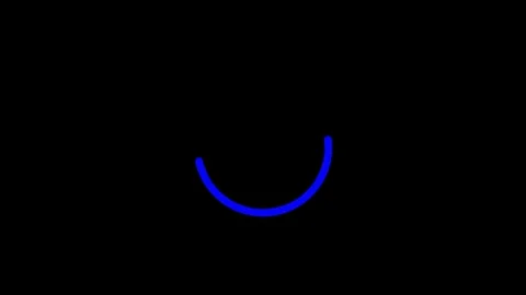 Animation of a loading spinning load wheel. Waiting for download. Progressing Stock Footage 297738464