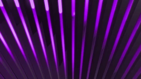 Animation Loop Purple Light Vertical Lines Wave Animation On Black Background. 스톡 동영상 263122756