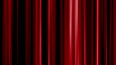 Animation loop vertical red lines on black background in 4K. Video stock 135024454