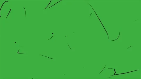 Animation loop video abstract on green s... | Stock Video | Pond5
