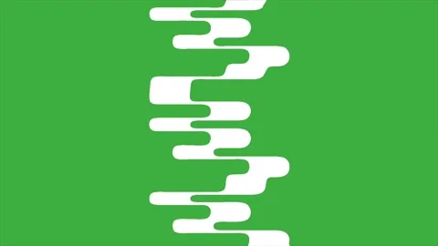 Animation loop video abstract on green s... | Stock Video | Pond5