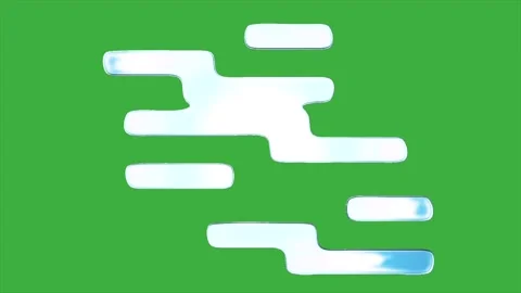 Animation loop video abstract on green s... | Stock Video | Pond5