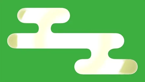 Animation loop video abstract on green s... | Stock Video | Pond5