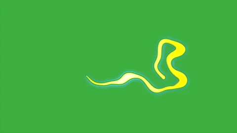 Animation loop video energy moving on gr... | Stock Video | Pond5