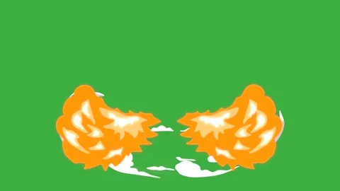 Animation loop video explosion element c... | Stock Video | Pond5