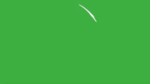 Animation loop video line moving on gree... | Stock Video | Pond5