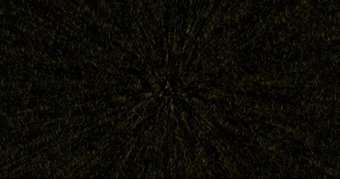 Animation of luminous particles Stock Footage 92417363