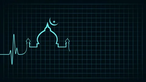 Animation made for celebrate a Eid Stock Footage 285135424