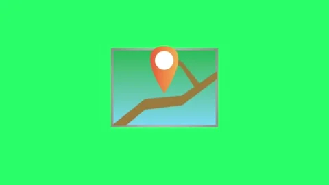 Animation map isolate. Stock Footage 249887847
