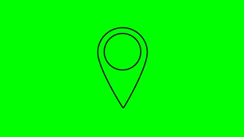 Gps Map Icon Stock Footage ~ Royalty Free Stock Videos | Pond5