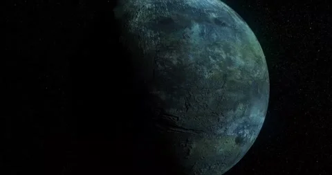 Animation of Mars Being Transformed for Human Colonization Stock Footage 319180915