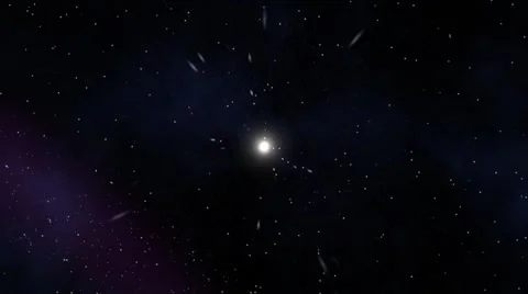 Animation of a Massive Star Explosion Stock Footage 7053076