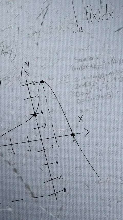 Animation of mathematical data processing over grey background Stock Footage 323578150