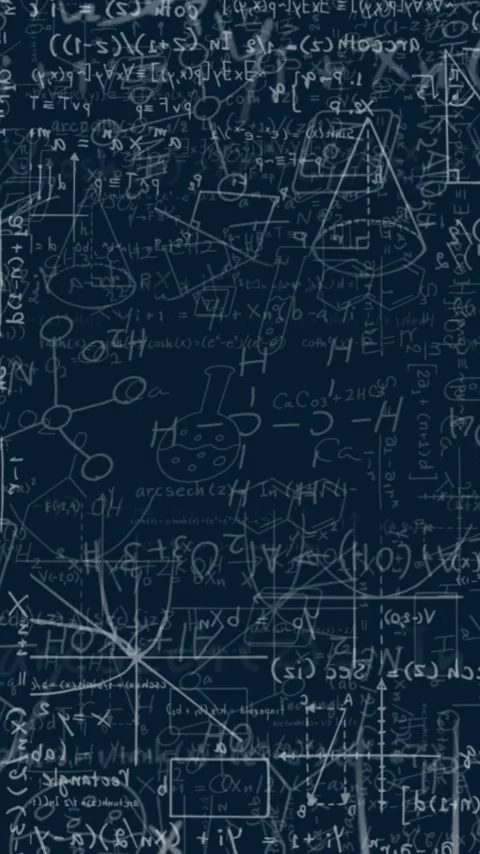 Animation of mathematical data processing over dark background Stock Footage 344244187
