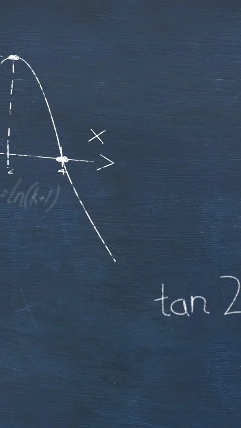 Animation of mathematical data processing over blue background Stock Footage 344678925