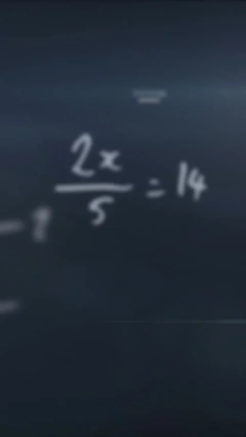 Animation of mathematical equations with lens flare falling bars against 库存影片 343867226