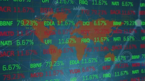 Animation of mathematical equations, wor... | Stock Video | Pond5