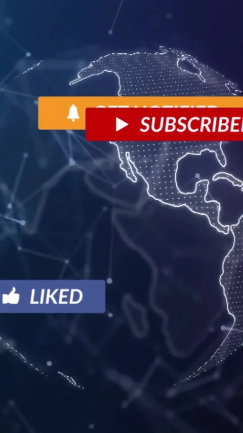 Animation of media icons over globe and shapes 스톡 동영상 344614513