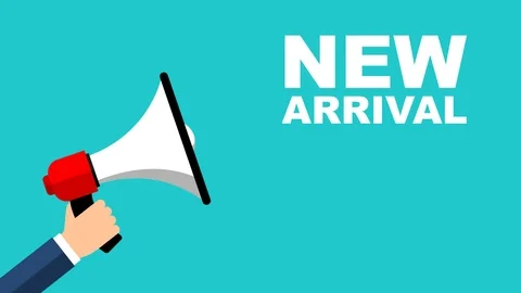 Animation megaphone new arrival Stock Footage 102276871