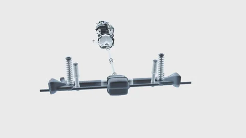 Animation of the modern 3D machine part production software user interface Stock Footage 252486773