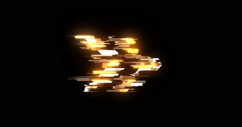 Animation - modern arrow glitch background. Stock Footage 94326836