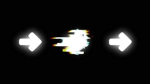 Animation - modern arrow glitch background. Stock-Footage 142790613