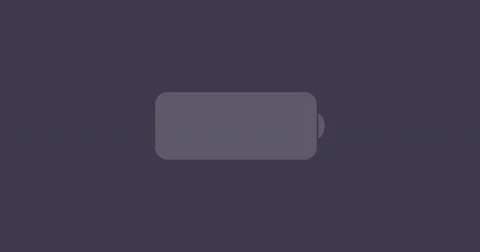 Animation modern battery icon on sample background Stock Footage 84233567