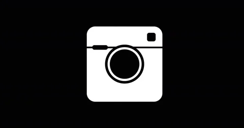 Animation - modern camera glitch background Stock Footage 94327190