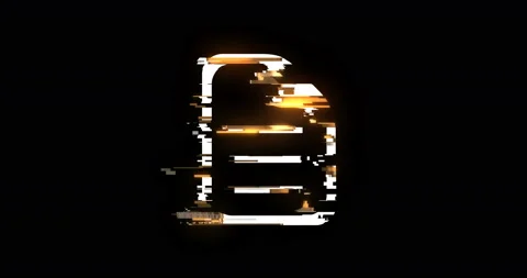 Animation - modern file glitch background. Vídeos de archivo 94412015